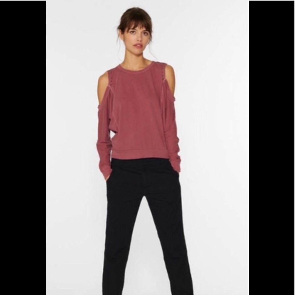 NWT Cold shoulder top by Philanthropy